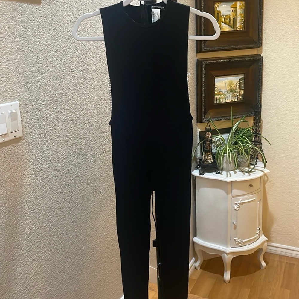 Zara black jumpsuit